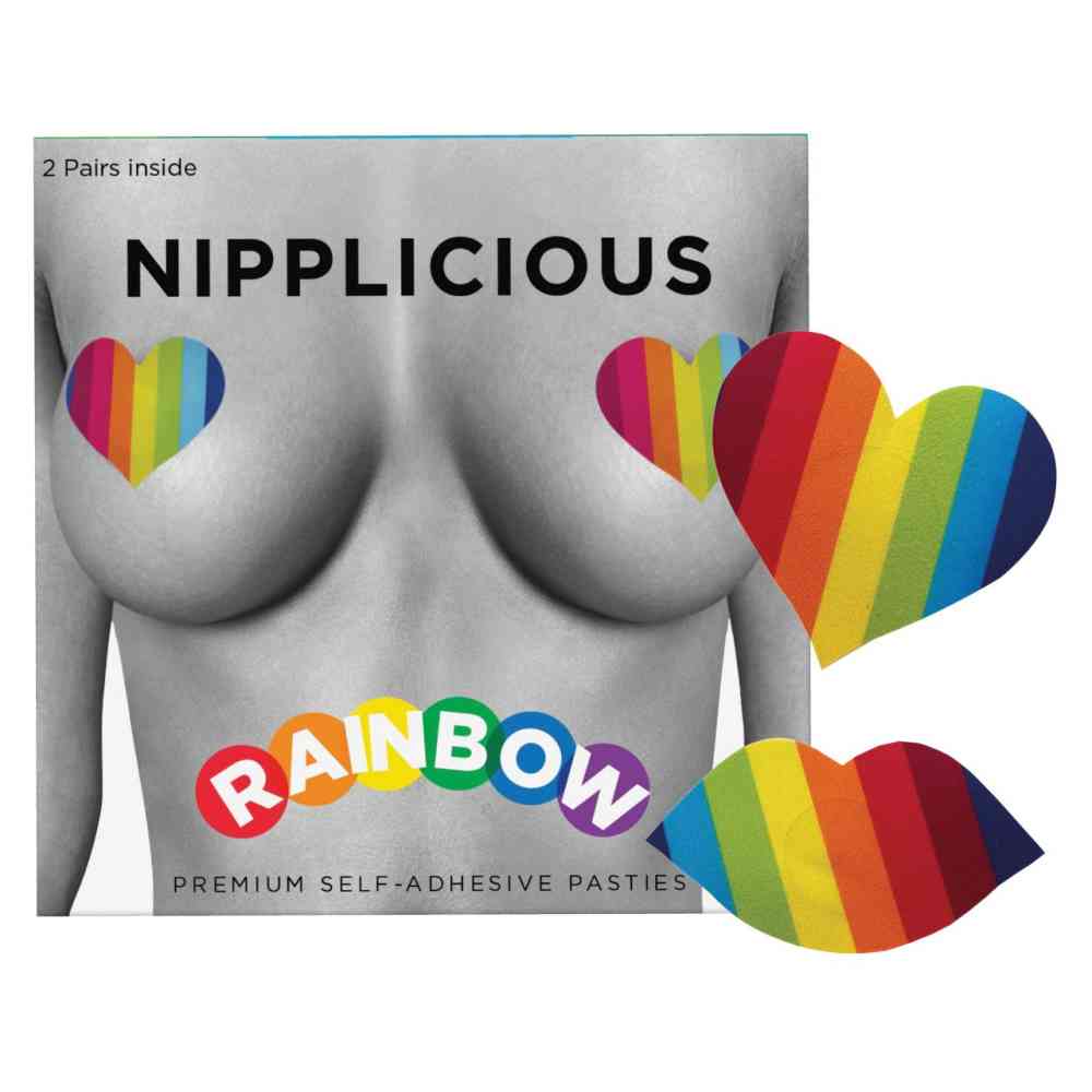 Spencer & Fleetwood - Nipplicious Rainbow Nipple Cover Pasties
